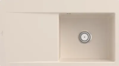 Produktbild von Villeroy & Boch Keramikspüle 33511FFU, Subway Style 50 Flat Flächenbündige Spüle - inkl.