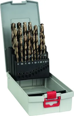 Produktbild von Bosch Metallbohrer-Set HSS-Co mit Box 25 tlg. 1,0-13,0 mm
