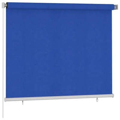 Immagine prodotto di vidaXL Tenda a rullo per esterni 180x140 cm Blu HDPE