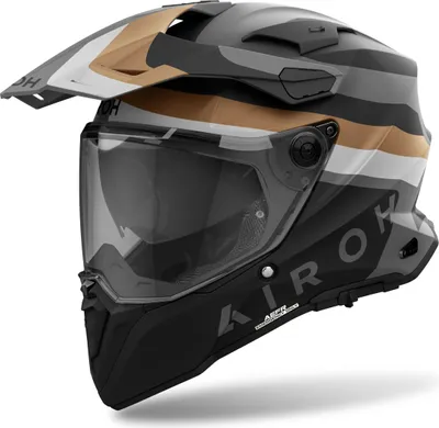 Zdjęcie produktu dla Kask motocrossowy Airoh Commander 2 Doom, czarny mat/szary/brązowy, XS (53/54)