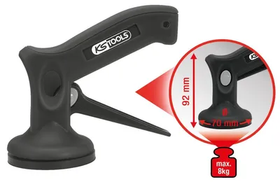 Produktbild von KS TOOLS Einhand-Mini-Saugheber 8kg Ø 70 mm - 140.1015