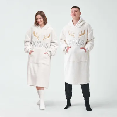 Produktbild von Textino Hoodie X-Mas 70x110 cm Beige