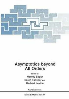 Produktbild von Asymptotics beyond All Orders