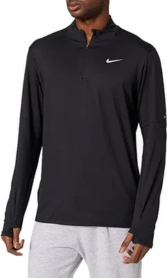 Produktbild von NIKE M Nk Df Elmnt Shirt Herren schwarz XL
