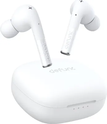 Zdjęcie produktu dla Defunc | Słuchawki douszne | Prawdziwa rozrywka | Wbudowany mikrofon | Bluetooth | Bezprzewodowy | Biały