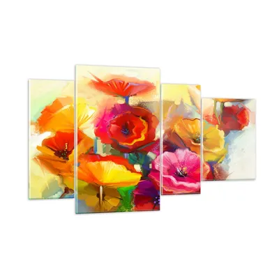 Produktbild von Bilder auf glas - Blumen Frühling Flora Garten - 120x70cm - Glasbilder - Wandbilder - Kunstdruck - zum Aufhängen bereit - Wanddekoration aus Glas - Glas Bilder - Wandbild auf Glas - GDL120x70-2877