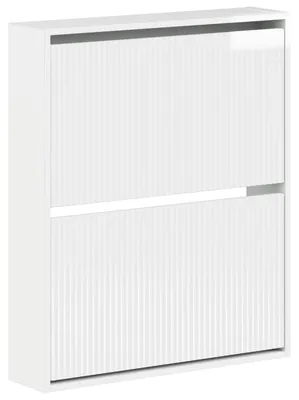 Produktbild von vidaXL Wandmontierter Schuhschrank ARNHEM 71 x 17 x 86 cm