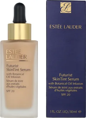 Produktbild von Estée Lauder Futurist SkinTint Serum, Tropfflasche, Serum, Jeder Hauttyp, Feuchtigkeitsspendend, Glättend, Licht, Neutral