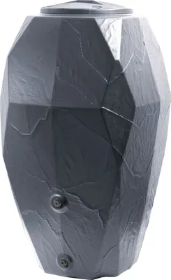 Produktbild von Regentonne anthrazit OBELISK 310 Liter inkl. Hahn
