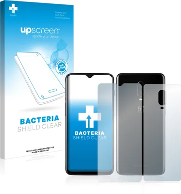 Produktbild von upscreen Schutzfolie für OnePlus 6T / 6T McLaren Antibakterielle Folie Klar Anti-Kratzer