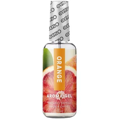 Produktbild von EGZO Aroma Gel Orange Water-Based Aromatic Lubricant with Orange Flavor for Delicious Oral Sex 50ml