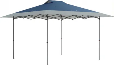 Produktbild von Pavillon ca. 4x4m Wasserdicht Stabil Winterfest Pop-up Faltpavillon mit Ein-Schritt-Schließfunktion UV 50+