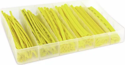 Zdjęcie produktu dla Zestaw rurek termokurczliwych, żółty