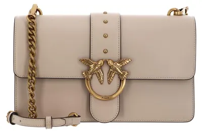 Produktbild von PINKO Umhängetasche Love One Classic ST. CL. Beige - Smoke Grey - Antique Gold