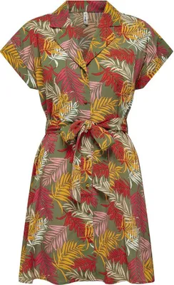 Produktbild von Only Laure Fr Kurzes Kurzarmkleid Mehrfarbig XS Frau Mehrfarbig XS