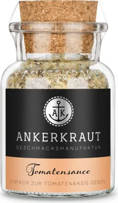 Produktbild von Tomatensauce, 100g im Korkenglas