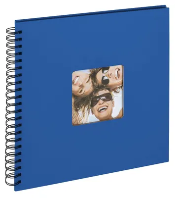 Immagine prodotto di Album fotografico a spirale, formato 30x30 cm, colore blu royal, marca Walther Fun