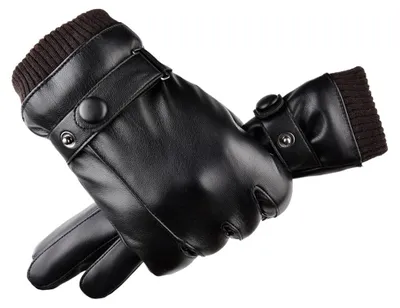 Produktbild von Winterhandschuhe 1 Paar, Lammleder Mit Kaschmirfutter, Touchscreen-Funktion Für Smartphone Und Tablet