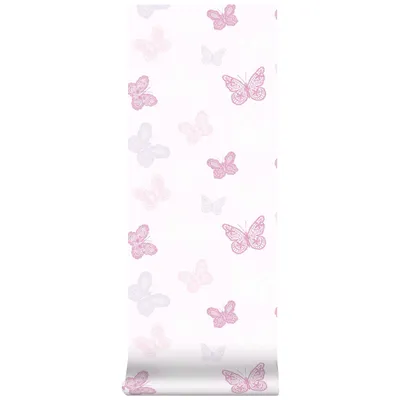 Produktbild von Superfresco Easy - Vliestapete - Schmetterling - Rosa - 1005 x 53 cm