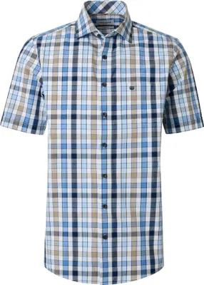 Produktbild von Redmond - Modern Fit - Herren Freizeithemd (261035999), Größe:XL, Farbe:Blau(100)