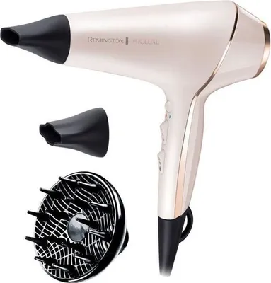Produktbild von Professioneller Föhn Remington PROLUXE AC9140, mit OptiHeat- und Ionentechnologie, Anti-Frizz-Stylingfunktion