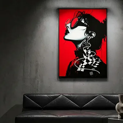 Obrázek produktu pro Obraz na plátně s LED osvětlením 60x3,5x90 cm