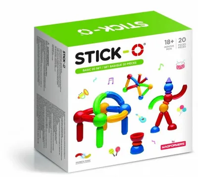 Obrázek produktu pro Magformers Stick-O Basic 20el