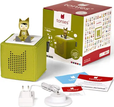 Obrázek produktu pro Tonies Toniebox včetně kreativního Tonies, zelený