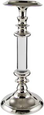 Produktbild von Kaheku Kerzenleuchter Jared silber 10,5 cm Ø 22,5h für Stabkerze 1197006597