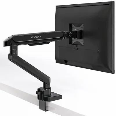 Immagine prodotto di Braccio regolabile per monitor, compatibile con schermi da 17 a 32 pollici, con supporto VESA, capacità di carico di 8 kg per braccio