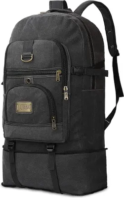Produktbild von Famanu Reisrucksack 80L große Kapazität - dunkelgrau