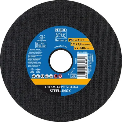 Image de PFERD Disque à tronçonner PSF STEELOX Ø 230 x 1,9 mm droit - 61728131