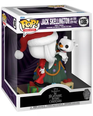 Image de Funko Pop! Deluxe - Jack Skellington i Zero z Disney 'Merry Nightmare' 30th Anniversary