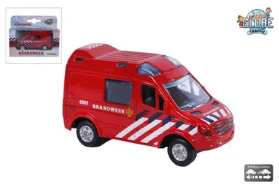 Image de Kids Globe Camion de pompier Die Cast, 8 cm