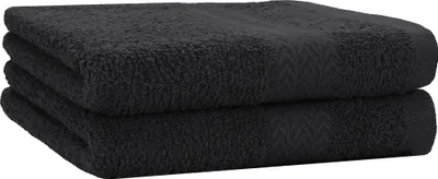Produktbild von Betz 2 Stück Handtücher 50x100 cm PREMIUM  100% Baumwolle  Farbe: graphit