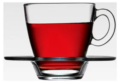 Produktbild von 12-teiliges Teeglas mit Unterteller für Cappuccino und Latte Macchiato