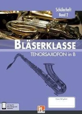 Produktbild von Leitfaden Bläserklasse. Schülerheft Band 2 - Tenorsaxofon