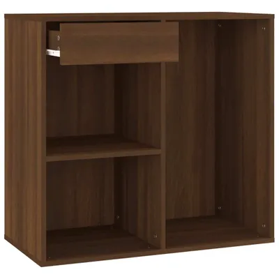 Obrázok produktu pre vidaXL Kozmetická skrinka Hnedá dubová optika 80x40x75 cm Drevo Materiál