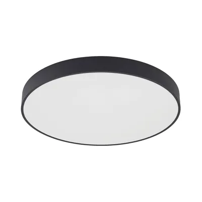 Produktbild von Arcchio LED-Deckenlampe Vanida, schwarz, Ø 60 cm, up/down
