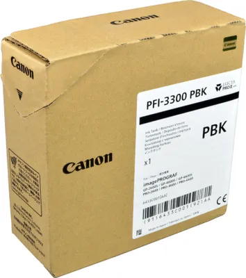 Productafbeelding van Canon 6433C001 Canon PFI-3300, zwarte inktcartridge voor fotoprinters