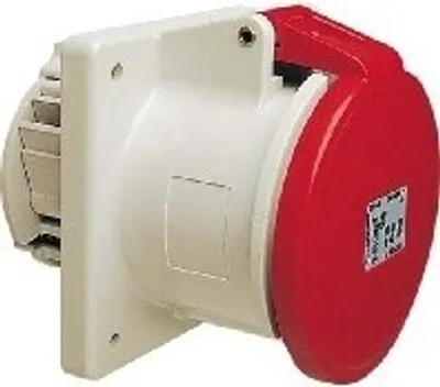 Produktbild von Anbaudose gerade 63A 5P 400V 6h IP44 460