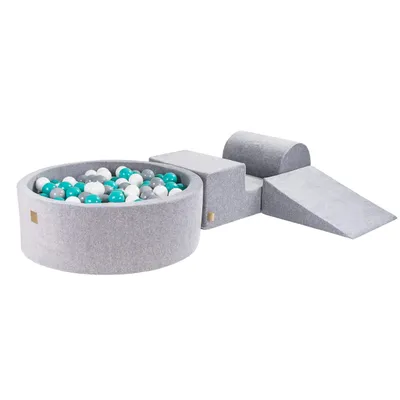 Produktbild von Schaumstoff Bausteine Kinder mit Bällebad - Softbausteine Baby