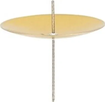Produktbild von Adventskranzstecker 4 Stk., Gold, Größe wählbar Ø 50 - 77mm | Adventsstecker  , Größe:Ø 50 mm