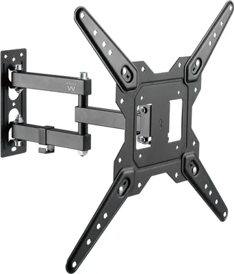 Produktbild von Ewent EW1525, 139,7 cm (55 Zoll), 75 x 75 mm, 400 x 400 mm, -15 - 15°, -90 - 90°, Schwarz