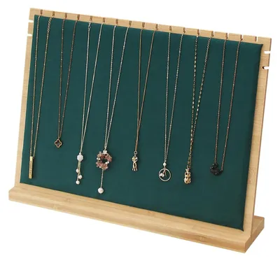 Produktbild von Großer Bamboe Kettenständer für Schmuck
