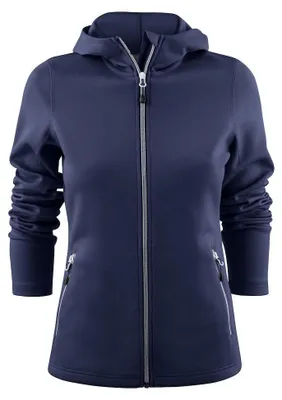 Imagen del producto de Chaqueta de forro polar "Layback" para mujer, color azul marino, modelo ET836 (talla XXL)