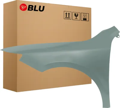Produktbild von BLU Kotflügel Passend für Skoda Superb II 3T LIFT LF7Y Links Grau GrauMetal | 2013-2015 | Vorderseite Vorne | Lackiert | Einbaufertig