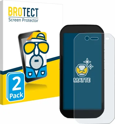 Produktbild von 2x BROTECT Schutzfolie für Caterpillar Cat S42 H+ Displayschutz Displayschutzfolie Folie Matt Entspiegelungsfolie