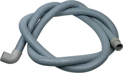Produktbild von easyPART passend für 10006486 EUROPART Ablaufschlauch Abpumpschlauch Waschmaschine Spülmaschine 30/24mm Durchmesser Alternativ Endstücke gerade/gewinkelt 2,5m für Gewerbegeräte