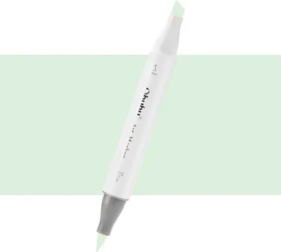 Immagine prodotto di OHUHU pennarello ad alcool bifacciale Brush & Chisel, G110 Mignonette
